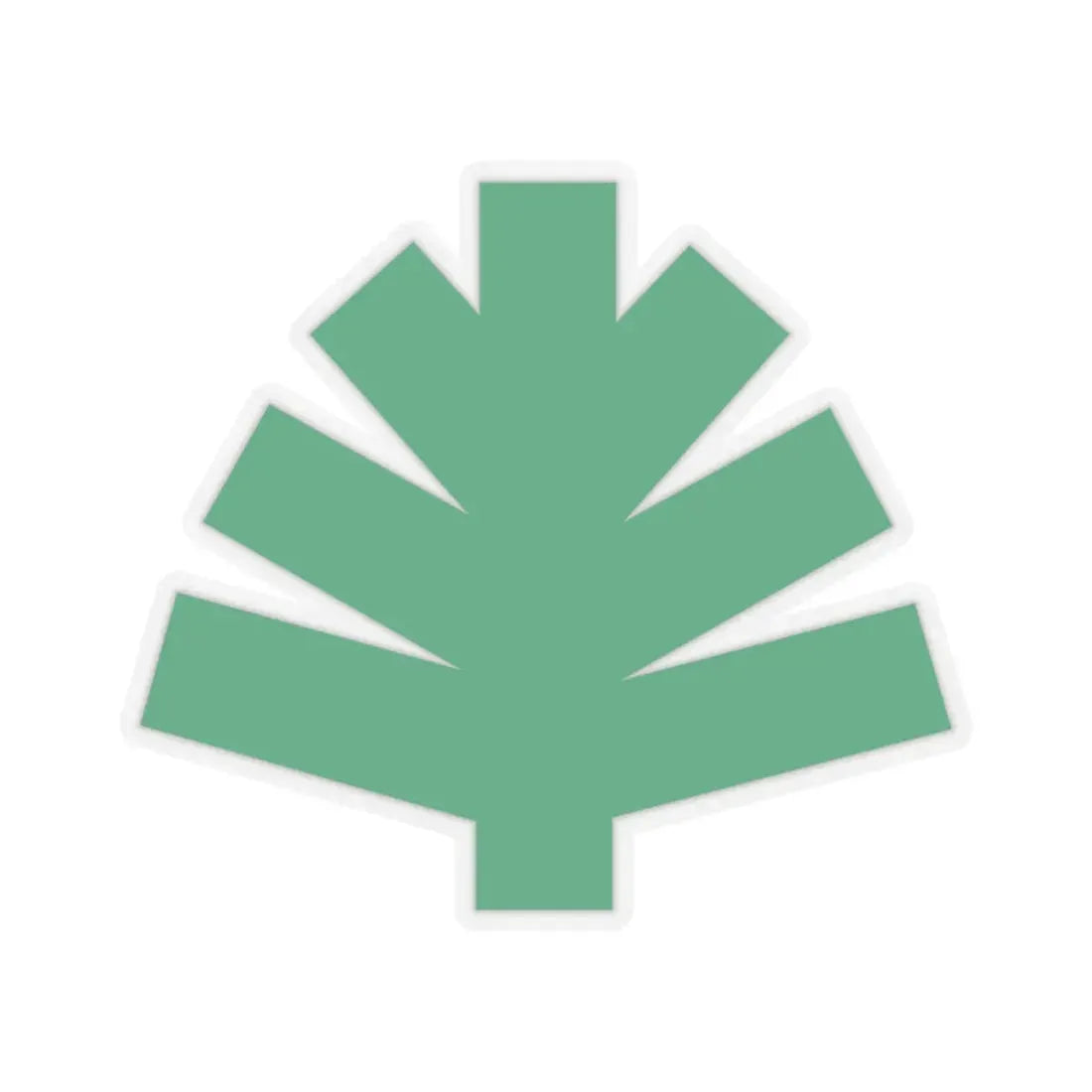 United States National Arboretum - STICKER Vinyl Kiss-Cut Decal 4 Inch Transparent - The Sticker Space