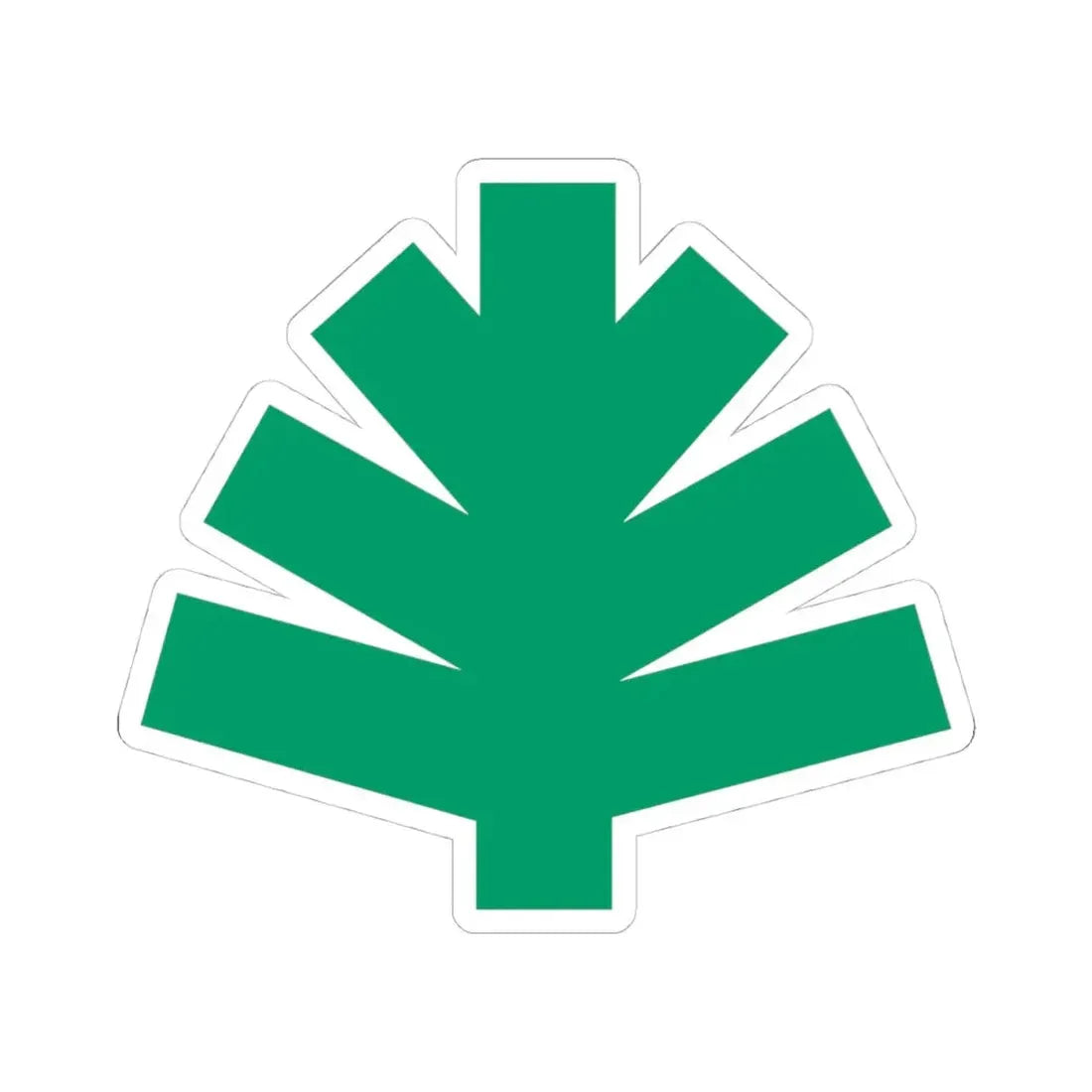 United States National Arboretum - STICKER Vinyl Kiss-Cut Decal 4 Inch White - The Sticker Space