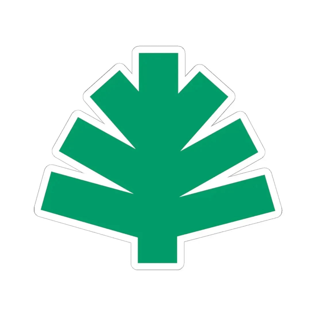 United States National Arboretum - STICKER Vinyl Kiss-Cut Decal 6 Inch White - The Sticker Space