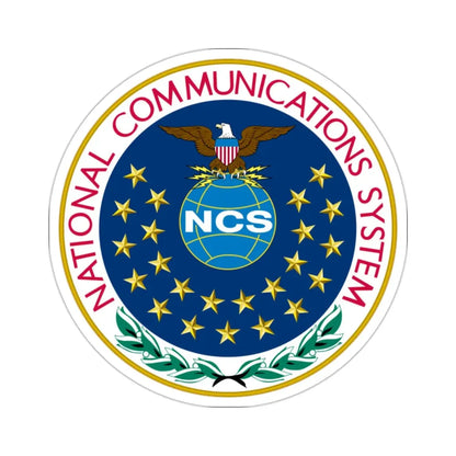 United States National Communications System STICKER Vinyl Die-Cut Decal 2 Inch - The Sticker Space
