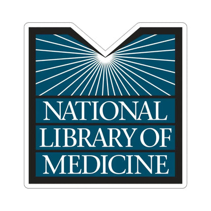 United States National Library Of Medicine STICKER Vinyl Die-Cut Decal 4 Inch - The Sticker Space