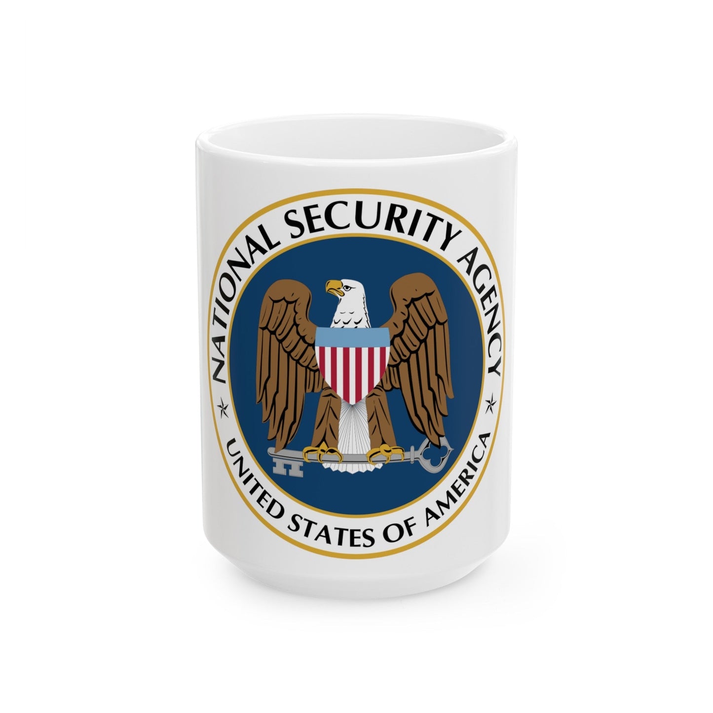 United States National Security Agency - White Coffee Mug-15oz-The Sticker Space