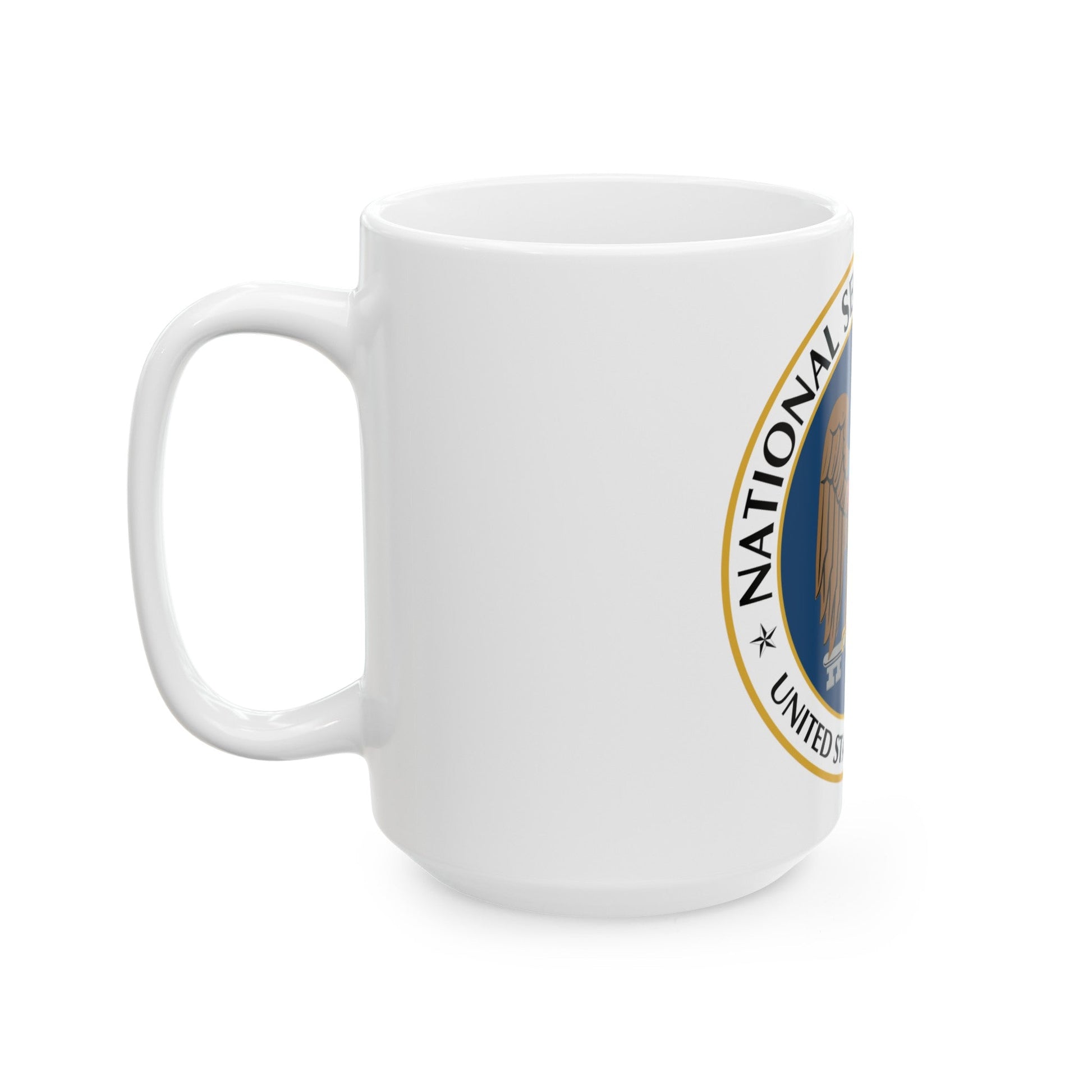 United States National Security Agency - White Coffee Mug-The Sticker Space