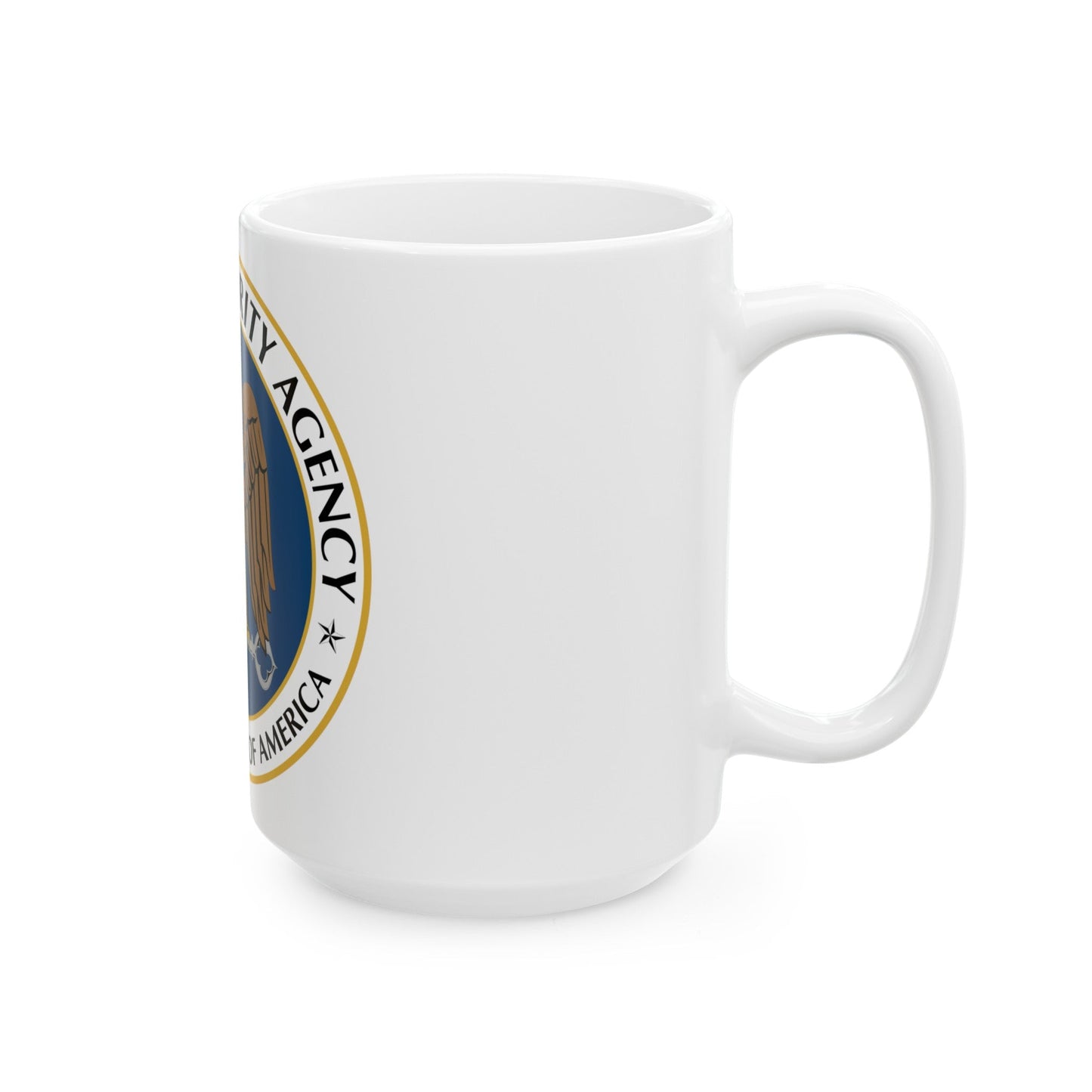 United States National Security Agency - White Coffee Mug-The Sticker Space