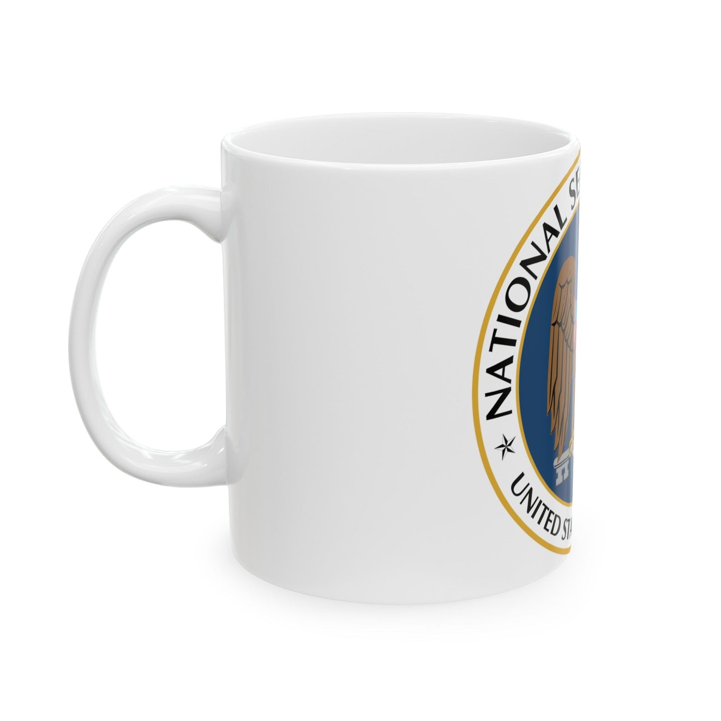 United States National Security Agency - White Coffee Mug-The Sticker Space