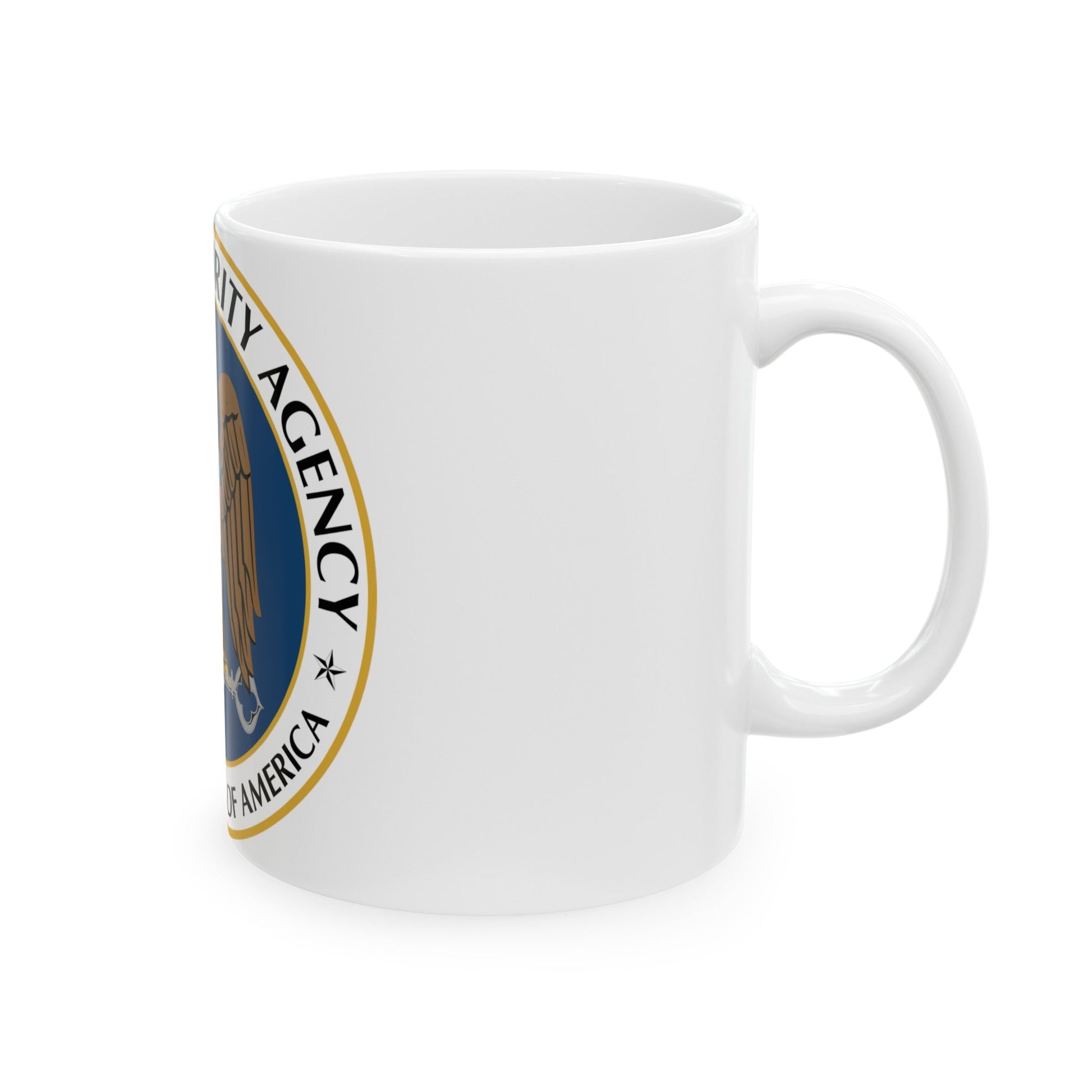 United States National Security Agency - White Coffee Mug-The Sticker Space