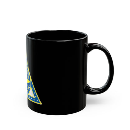 United States Naval Air Station Jacksonville FL (U.S. Navy) Black Coffee Mug-The Sticker Space