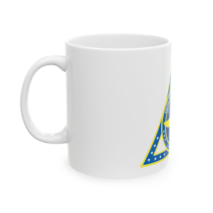 United States Naval Air Station Jacksonville FL (U.S. Navy) White Coffee Mug-The Sticker Space