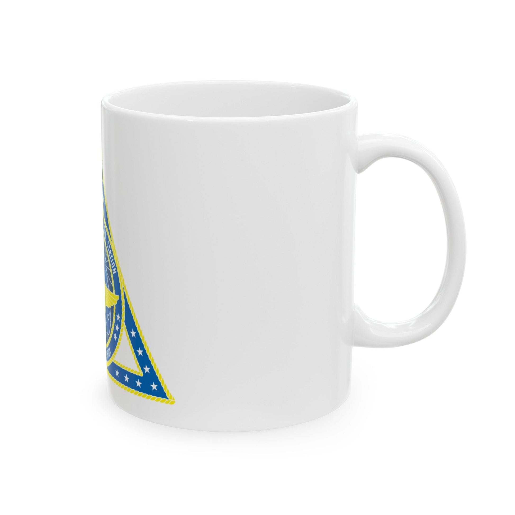 United States Naval Air Station Jacksonville FL (U.S. Navy) White Coffee Mug-The Sticker Space