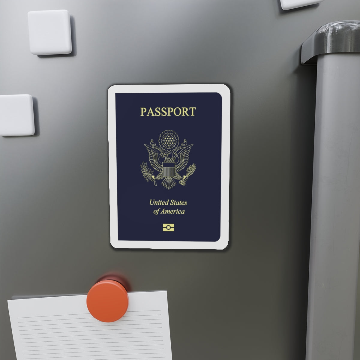 United States Passport - Die-Cut Magnet-The Sticker Space