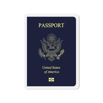 United States Passport - Die-Cut Magnet-3" x 3"-The Sticker Space
