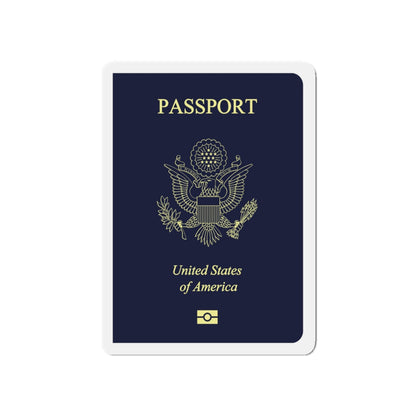 United States Passport - Die-Cut Magnet-5" x 5"-The Sticker Space