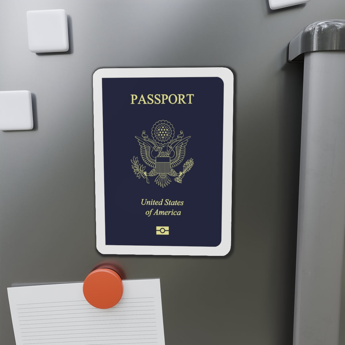 United States Passport - Die-Cut Magnet-The Sticker Space