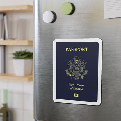 United States Passport - Die-Cut Magnet-The Sticker Space