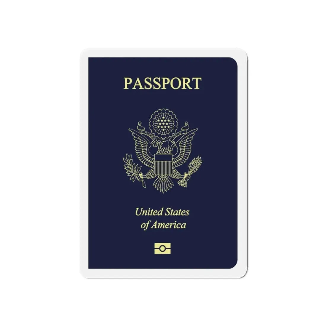 United States Passport - Refrigerator Magnet 5 Inch - The Sticker Space