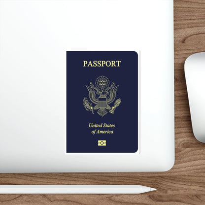 United States Passport STICKER Vinyl Die-Cut Decal-The Sticker Space