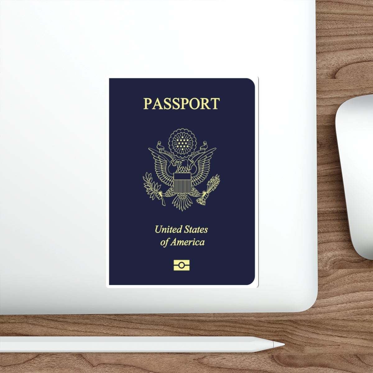 United States Passport STICKER Vinyl Die-Cut Decal-The Sticker Space