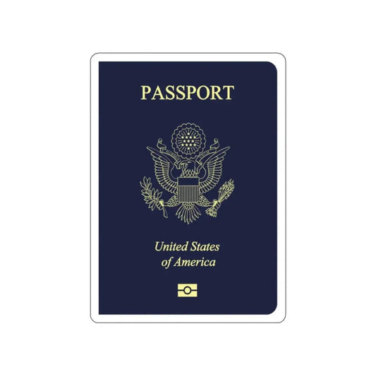 United States Passport STICKER Vinyl Die-Cut Decal 2 Inch - The Sticker Space