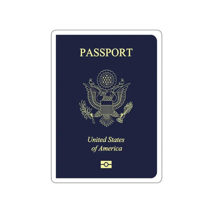 United States Passport STICKER Vinyl Die-Cut Decal 3 Inch - The Sticker Space