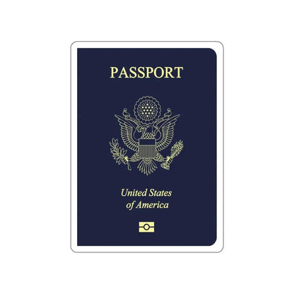 United States Passport STICKER Vinyl Die-Cut Decal 4 Inch - The Sticker Space