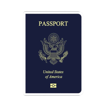 United States Passport - STICKER Vinyl Kiss-Cut Decal 2 Inch White - The Sticker Space