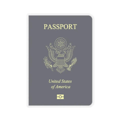 United States Passport - STICKER Vinyl Kiss-Cut Decal 6 Inch Transparent - The Sticker Space