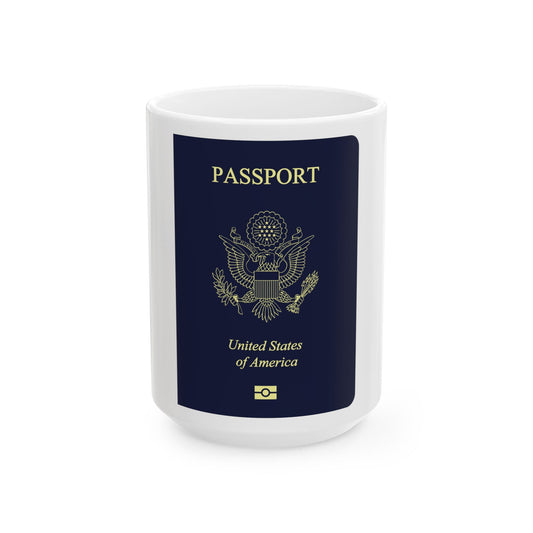 United States Passport - White Coffee Mug