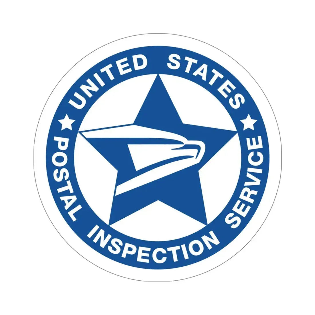 United States Postal Inspection Service STICKER Vinyl Die-Cut Decal 4 Inch - The Sticker Space