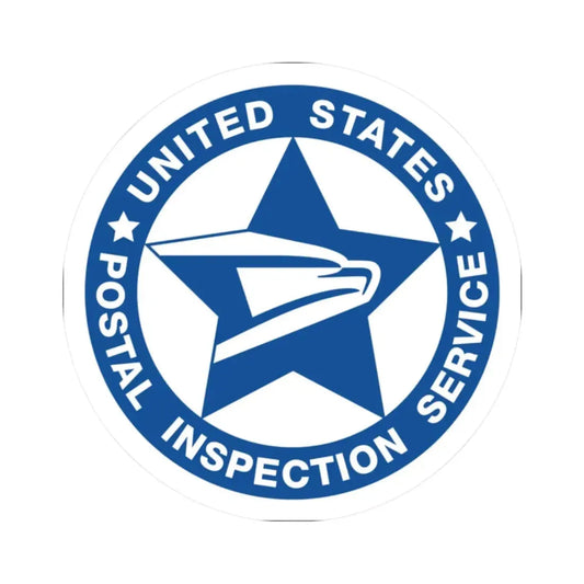 United States Postal Inspection Service - STICKER Vinyl Kiss-Cut Decal 2 Inch White - The Sticker Space