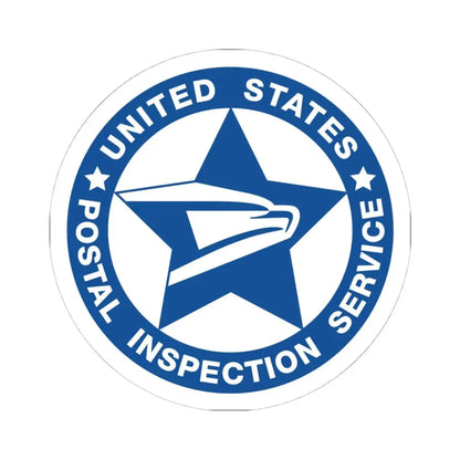 United States Postal Inspection Service - STICKER Vinyl Kiss-Cut Decal 4 Inch White - The Sticker Space