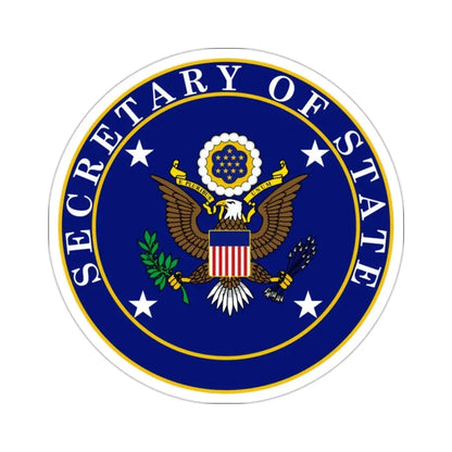 United States Secretary of State STICKER Vinyl Die-Cut Decal 2 Inch - The Sticker Space