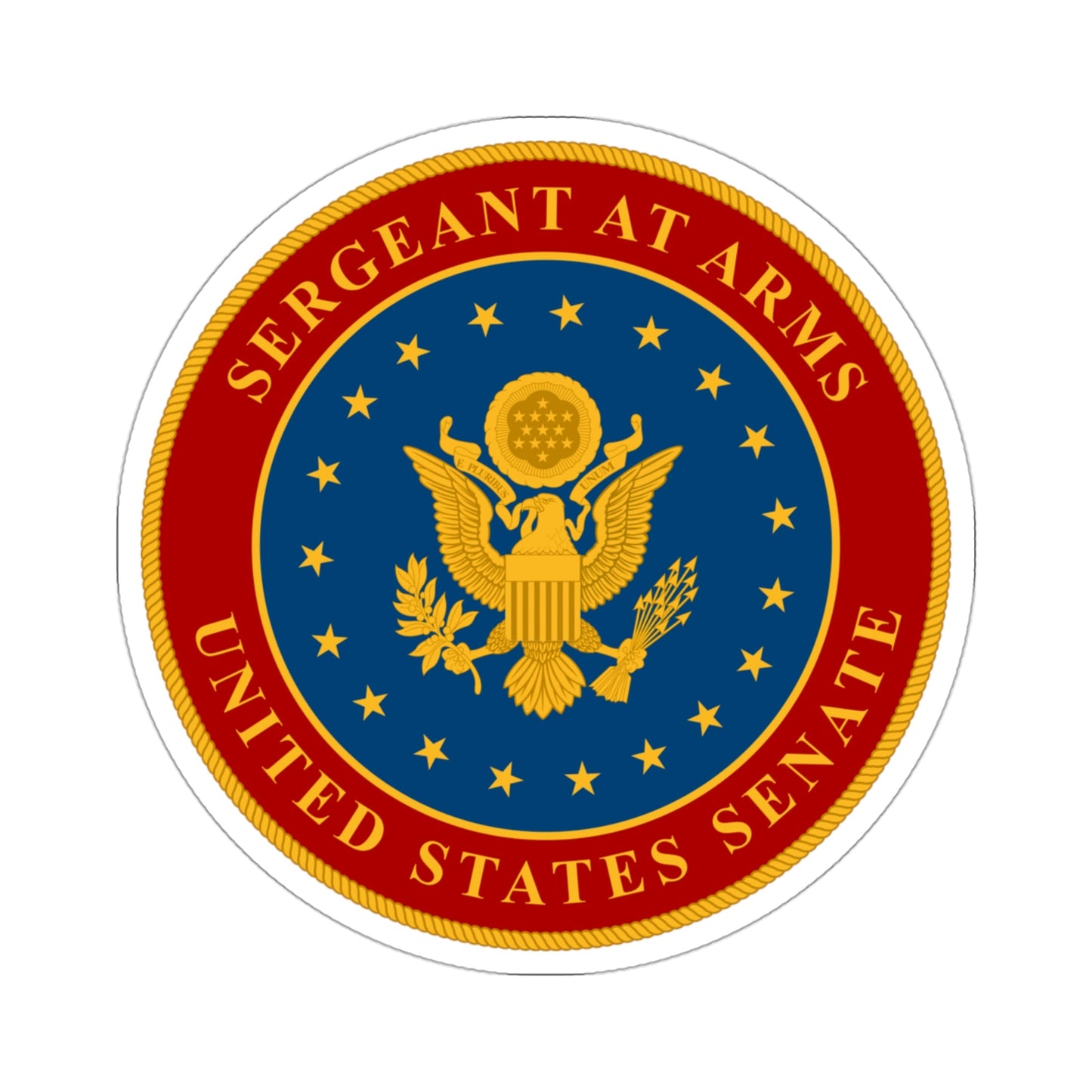 United States Senate Sergeant at Arms STICKER Vinyl Die-Cut Decal-3 Inch-The Sticker Space