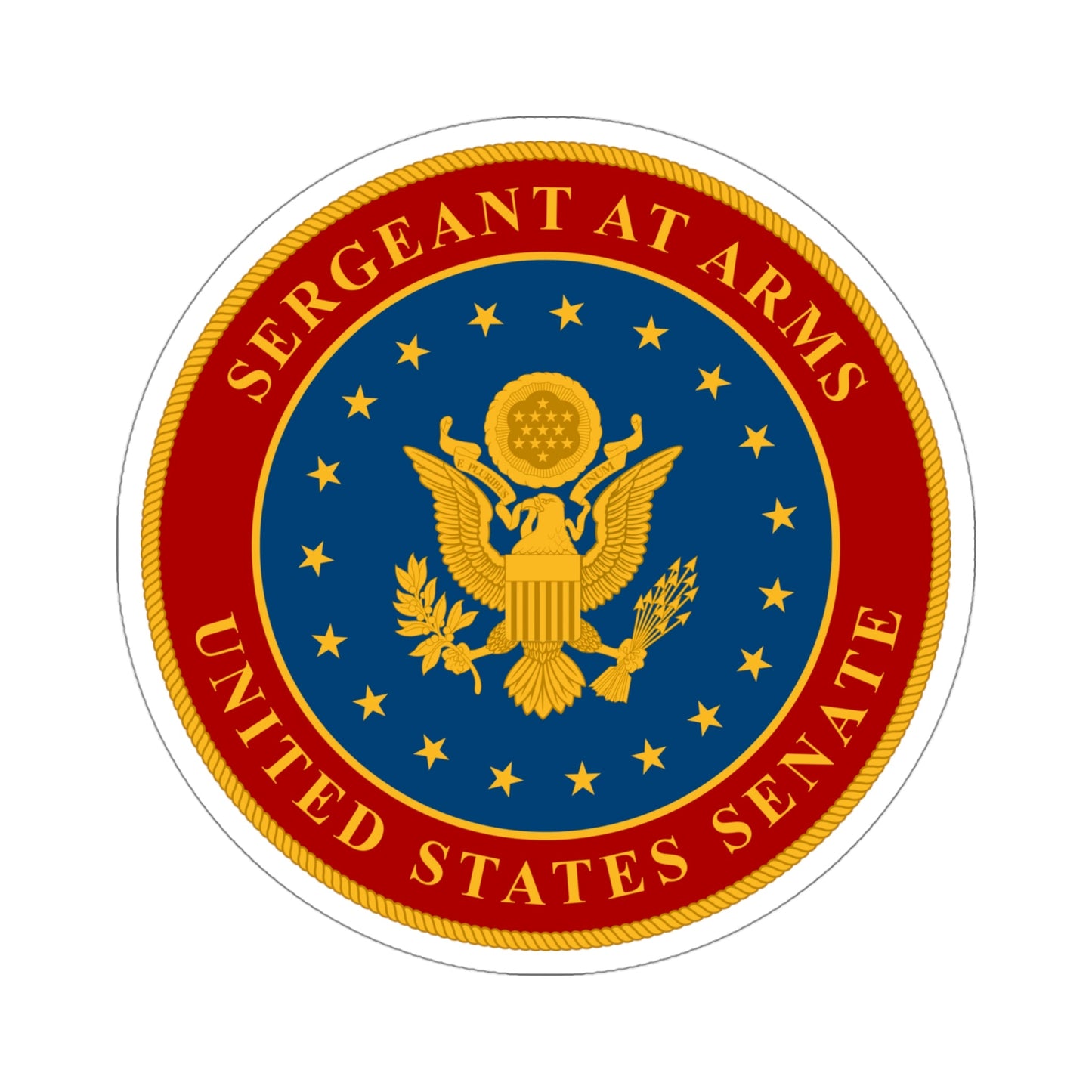 United States Senate Sergeant at Arms STICKER Vinyl Die-Cut Decal-4 Inch-The Sticker Space