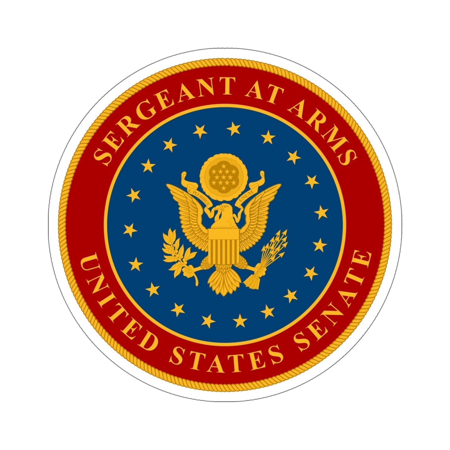 United States Senate Sergeant at Arms STICKER Vinyl Die-Cut Decal-6 Inch-The Sticker Space