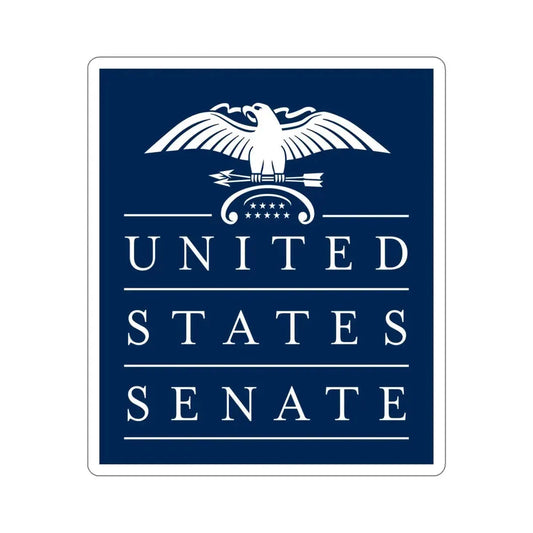United States Senate STICKER Vinyl Die-Cut Decal 6 Inch - The Sticker Space