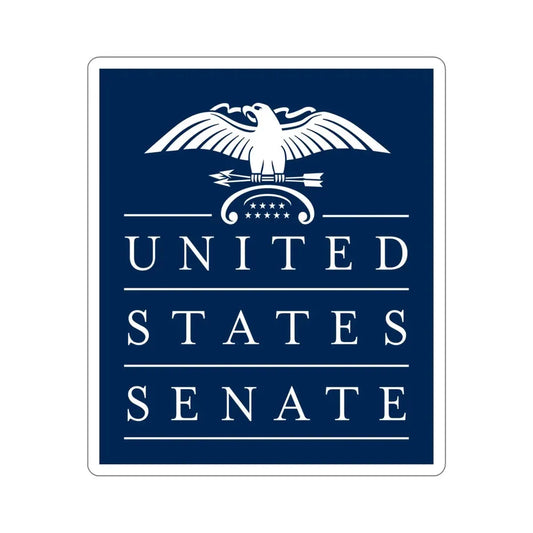 United States Senate STICKER Vinyl Die-Cut Decal 6 Inch - The Sticker Space