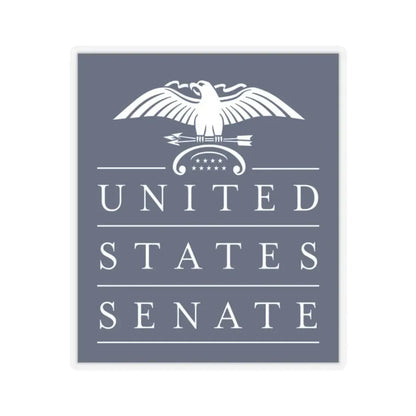 United States Senate - STICKER Vinyl Kiss-Cut Decal 2 Inch Transparent - The Sticker Space