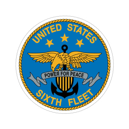 United States Sixth Fleet (U.S. Navy) STICKER Vinyl Die-Cut Decal-2 Inch-The Sticker Space