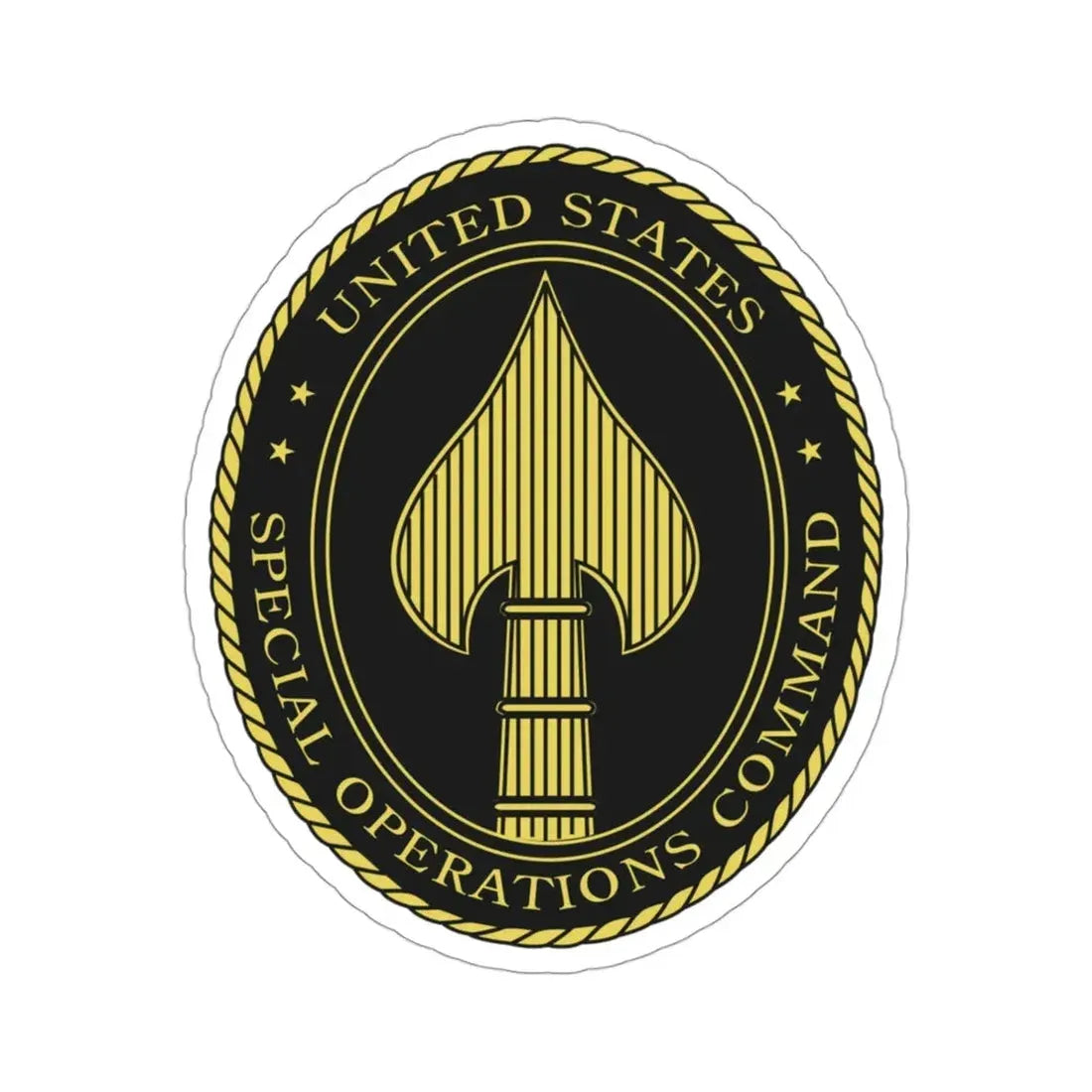 United States Special Operations Command SOCOM STICKER Vinyl Die-Cut Decal 3 Inch - The Sticker Space