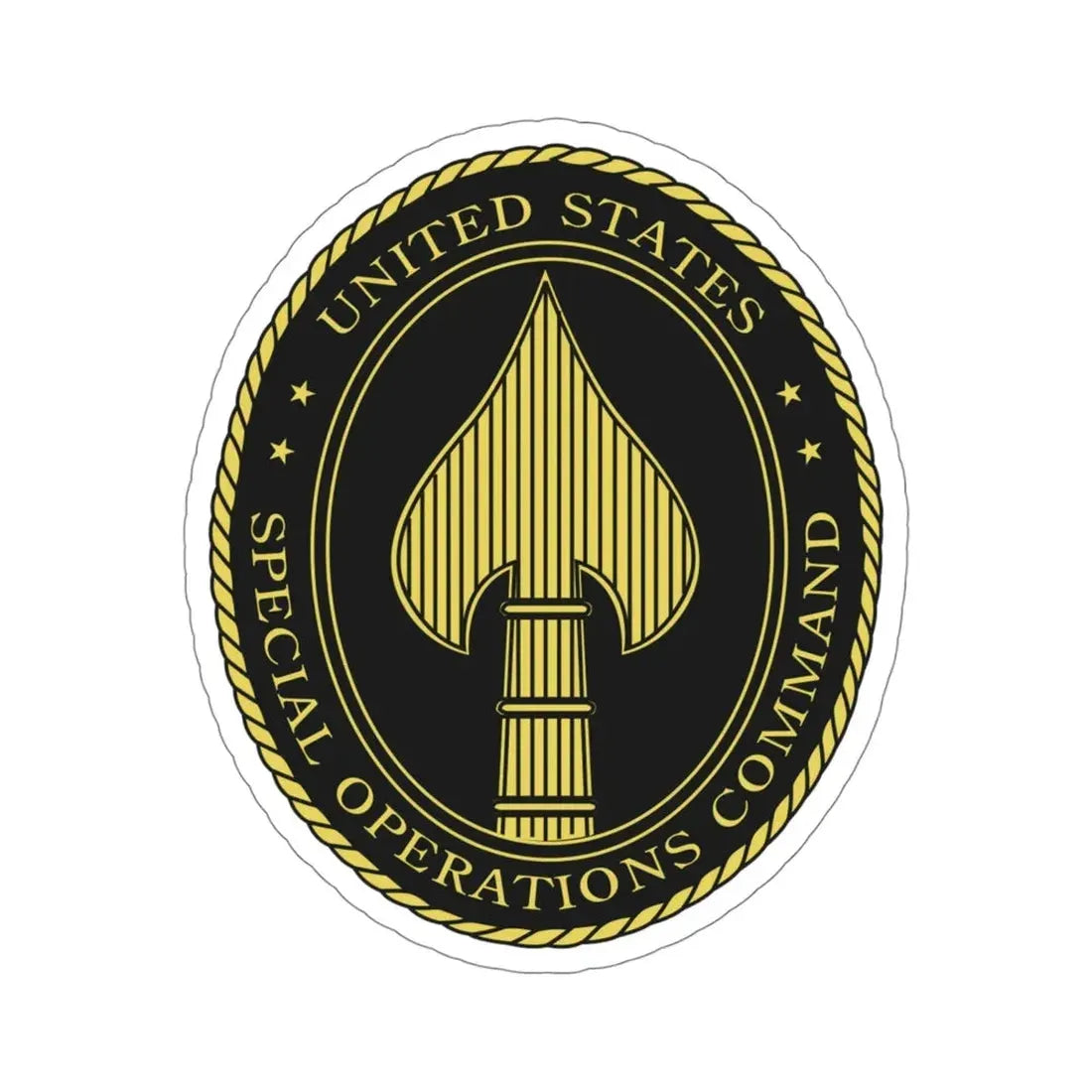 United States Special Operations Command SOCOM STICKER Vinyl Die-Cut Decal 4 Inch - The Sticker Space