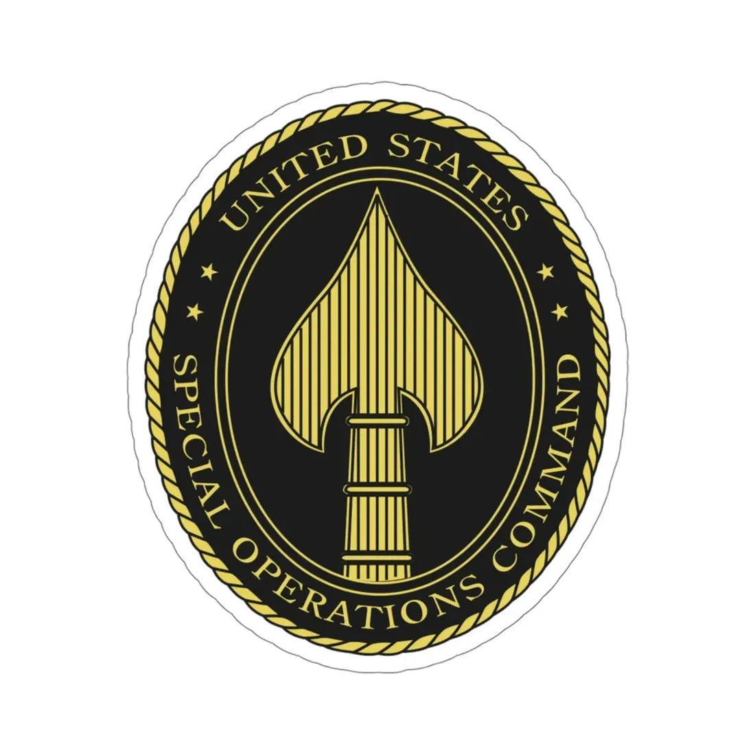 United States Special Operations Command SOCOM STICKER Vinyl Die-Cut Decal 4 Inch - The Sticker Space