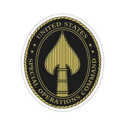 United States Special Operations Command SOCOM STICKER Vinyl Die-Cut Decal 4 Inch - The Sticker Space
