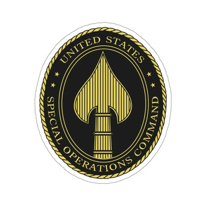 United States Special Operations Command SOCOM STICKER Vinyl Die-Cut Decal 5 Inch - The Sticker Space