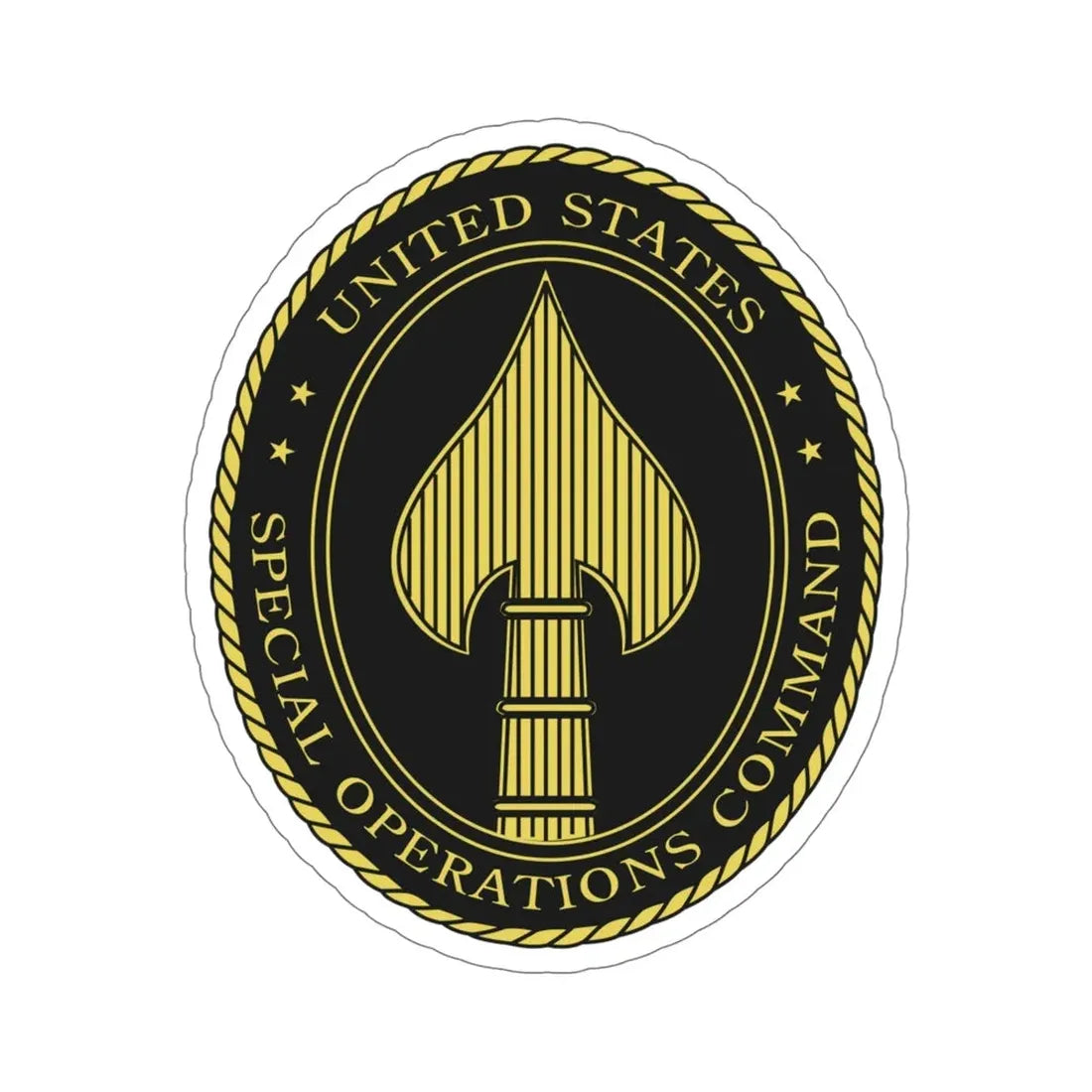 United States Special Operations Command SOCOM STICKER Vinyl Die-Cut Decal 5 Inch - The Sticker Space