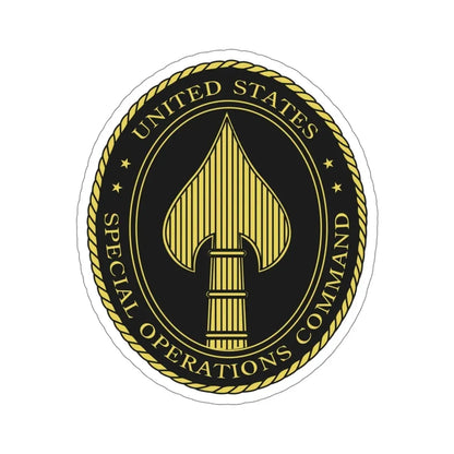 United States Special Operations Command SOCOM STICKER Vinyl Die-Cut Decal 5 Inch - The Sticker Space