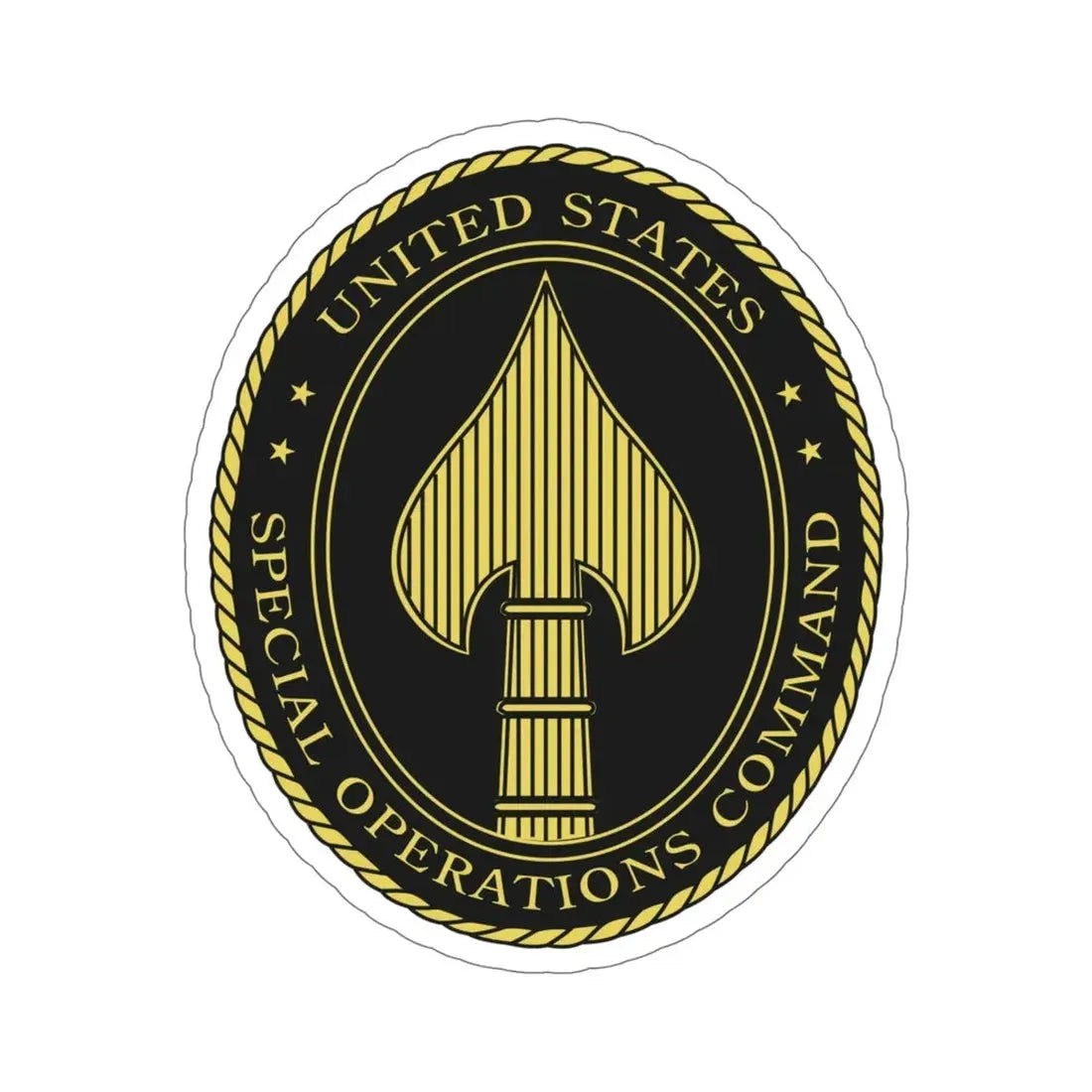 United States Special Operations Command SOCOM STICKER Vinyl Die-Cut Decal 6 Inch - The Sticker Space