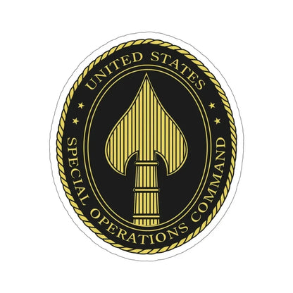 United States Special Operations Command SOCOM STICKER Vinyl Die-Cut Decal 6 Inch - The Sticker Space