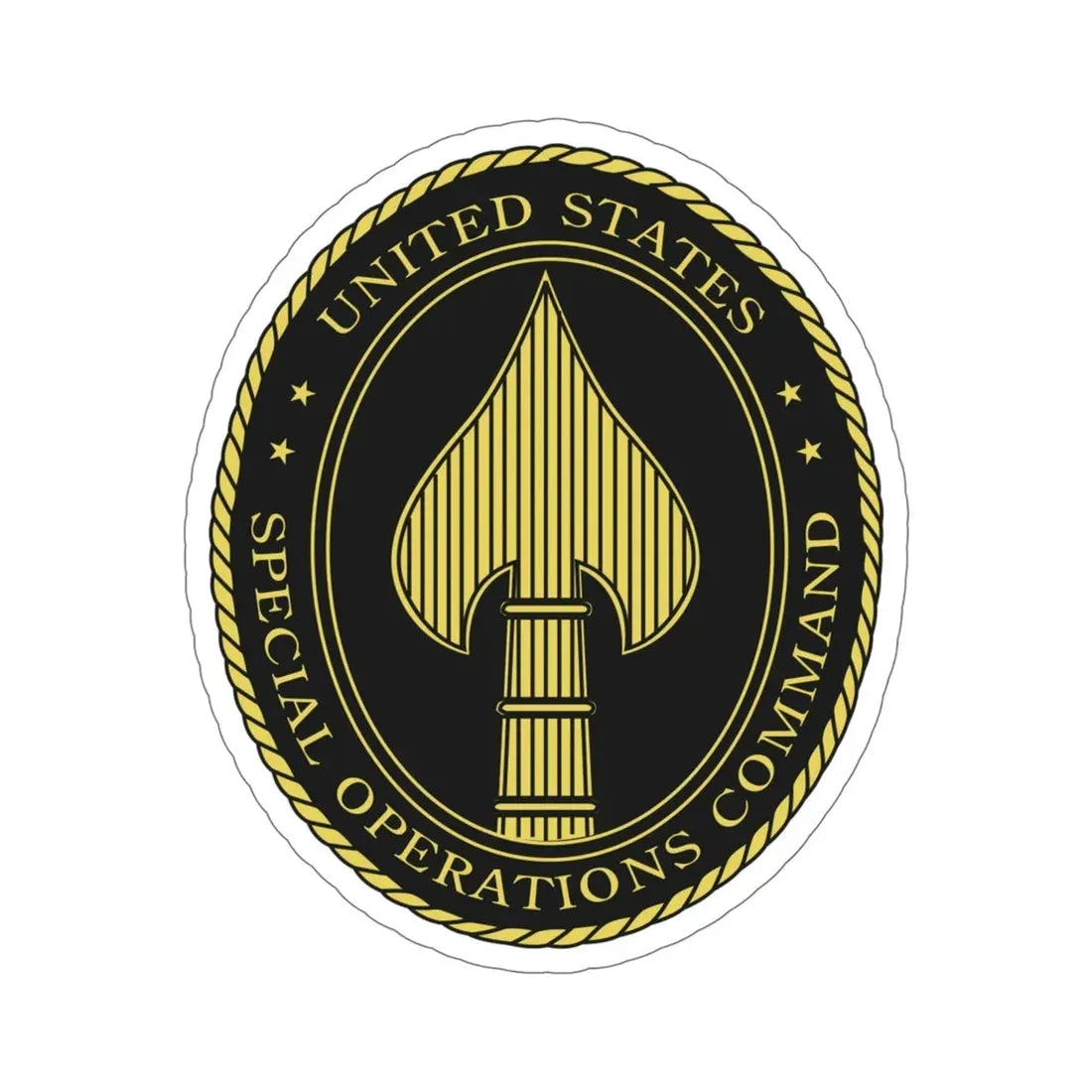 United States Special Operations Command SOCOM STICKER Vinyl Die-Cut Decal 6 Inch - The Sticker Space