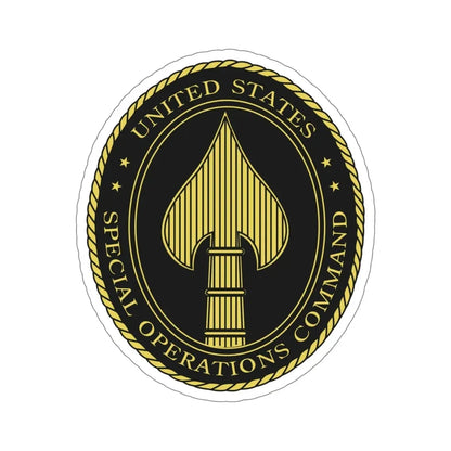 United States Special Operations Command SOCOM STICKER Vinyl Die-Cut Decal 6 Inch - The Sticker Space