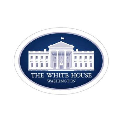 United States White House STICKER Vinyl Die-Cut Decal 2 Inch - The Sticker Space